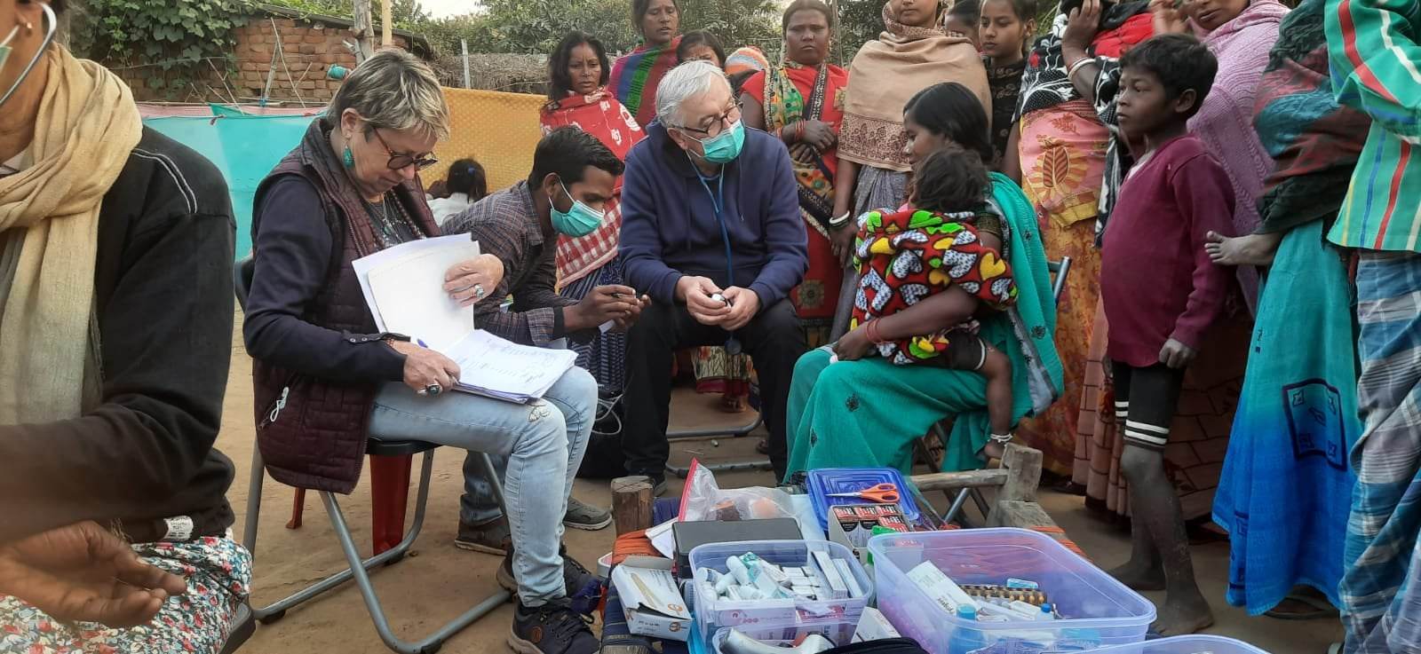 KHCP-KJKW-Medicalcamp in Luthan Bigha/India